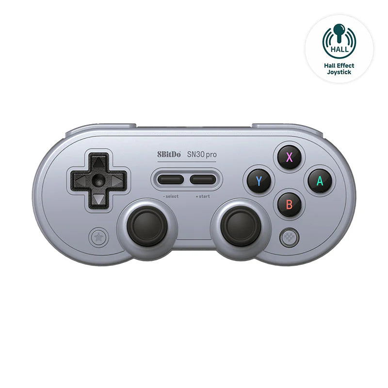 8BitDo SN30 Pro Bluetooth Gamepad - Hall Effect Joystick (80GQ)