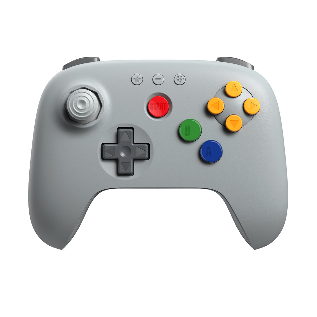 8Bitdo 64 Bluetooth Controller for Analogue 3D, Switch, Windows, and Android (80NE)