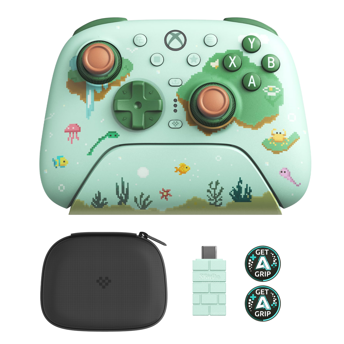 8BitDo Ultimate 3 Wireless Controller for Xbox - Lavender Dusk/Mossy Lagoon (81HJ)