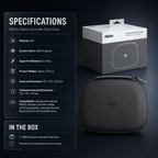 8BitDo Classic Controller Travel Case for Ultimate, Ultimate 2 Series, Ultimate 3 Mode Controller with Charging Dock
