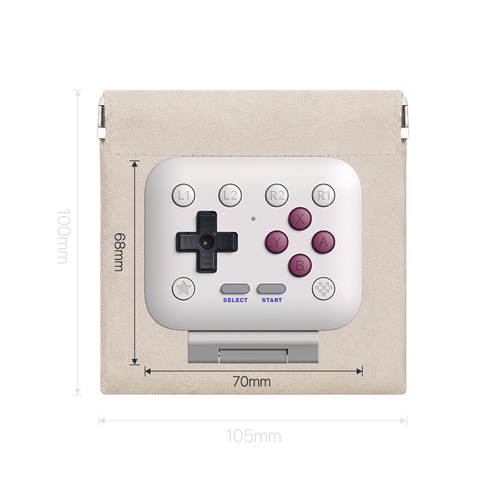 8BitDo FlipPad Mobile Gaming Controller with Automatic Closing Small Portable Bag