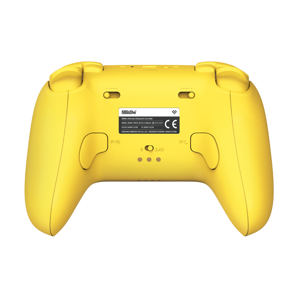 8BitDo Ultimate2 Bluetooth Controller-Yellow