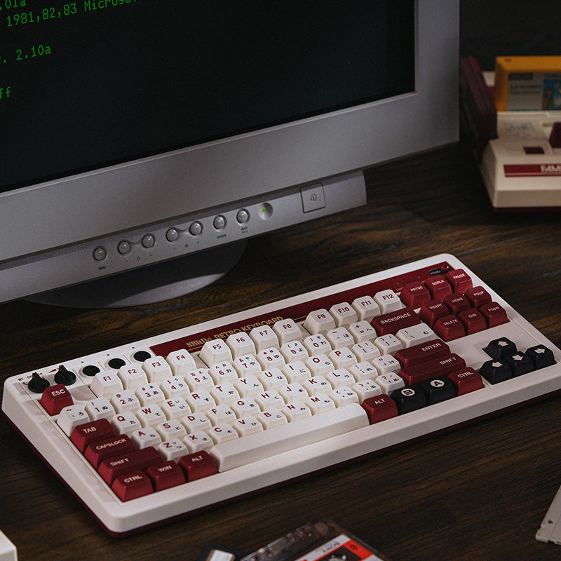8BitDo Retro 87 Mechanical Keyboard (Clear Blue-Shipping in mid-August)