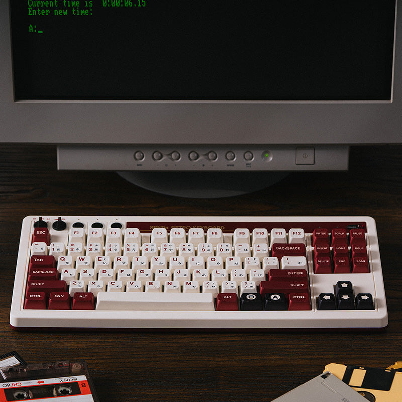 8BitDo Retro 87 Mechanical Keyboard (Clear Blue-Shipping in mid-August)