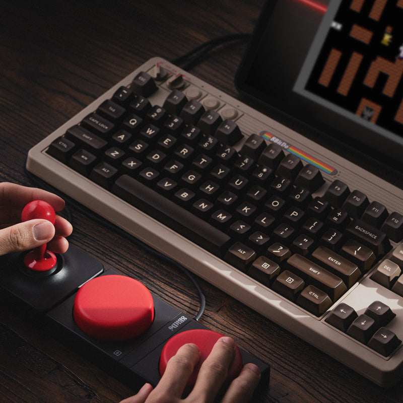 8BitDo Retro 87 Mechanical Keyboard (Clear Blue-Shipping in mid-August)