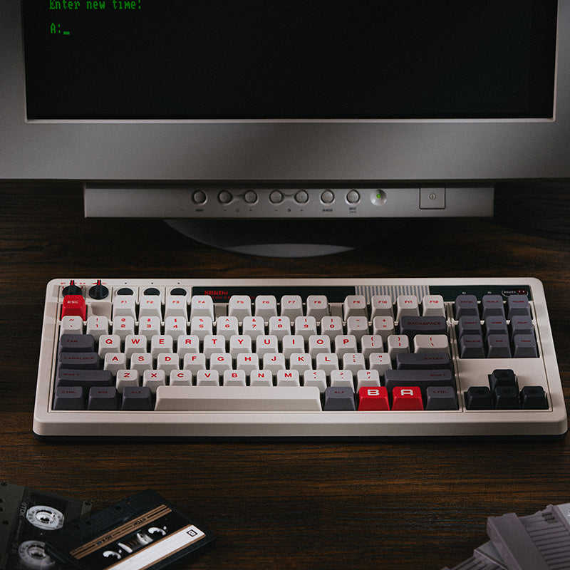 8BitDo Retro 87 Mechanical Keyboard (Clear Blue-Shipping in mid-August)