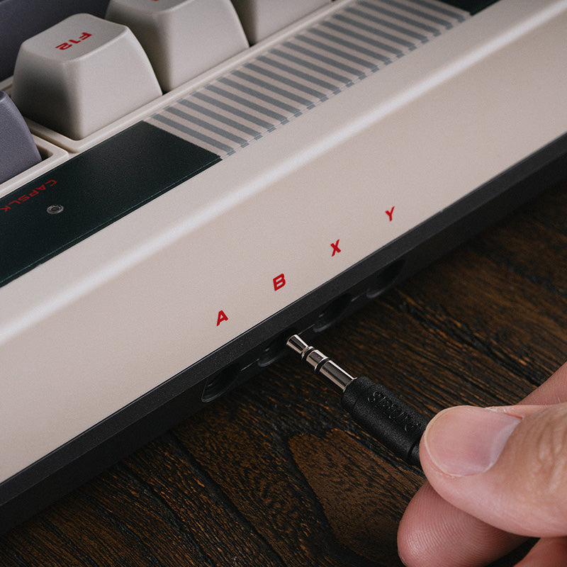 8BitDo Retro 87 Mechanical Keyboard (Clear Blue-Shipping in mid-August)