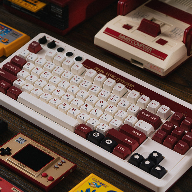 8BitDo Retro 87 Mechanical Keyboard (Clear Blue-Shipping in mid-August)