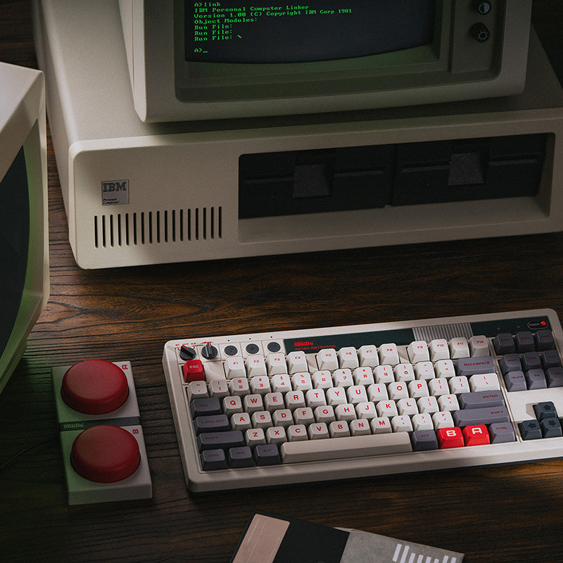 8BitDo Retro 87 Mechanical Keyboard (Clear Blue-Shipping in mid-August)