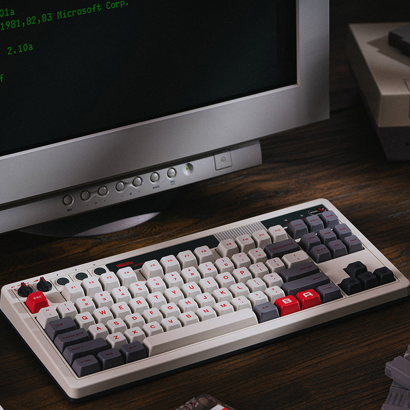 8BitDo Retro 87 Mechanical Keyboard (Clear Blue-Shipping in mid-August)