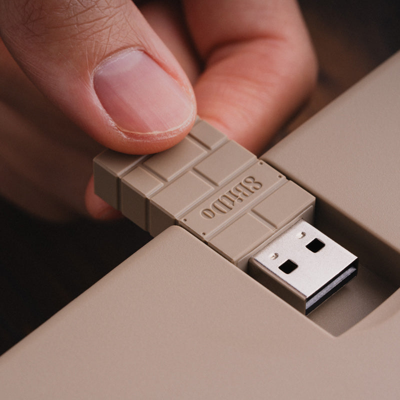 8BitDo Retro 87 Mechanical Keyboard (Clear Blue-Shipping in mid-August)