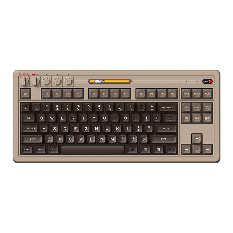 8BitDo Retro 87 Mechanical Keyboard (Clear Blue-Shipping in mid-August)