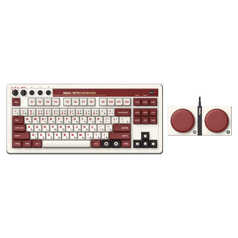 8BitDo Retro 87 Mechanical Keyboard (Clear Blue-Shipping in mid-August)