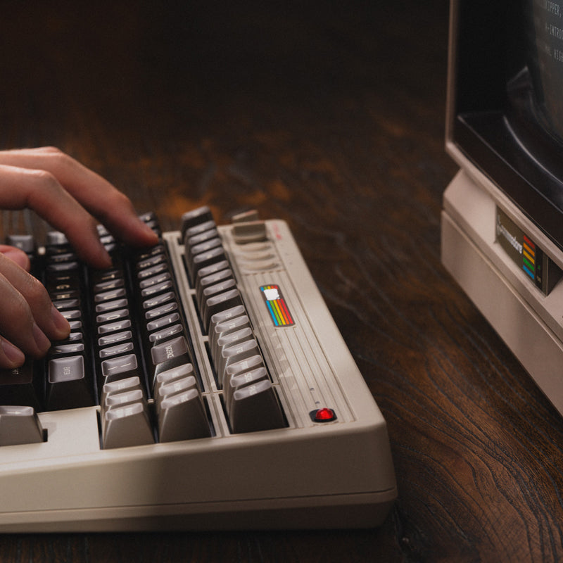 8BitDo Retro 87 Mechanical Keyboard (Clear Blue-Shipping in mid-August)