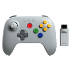 8BitDo 64 2.4G Wireless Controller with  Receiver Front