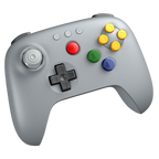 8BitDo 64 Bluetooth Controller for Analogue 3D, Switch, Windows, and Android (80NE)