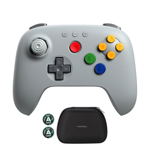 8BitDo 64 Bluetooth Controller Travel Bundle