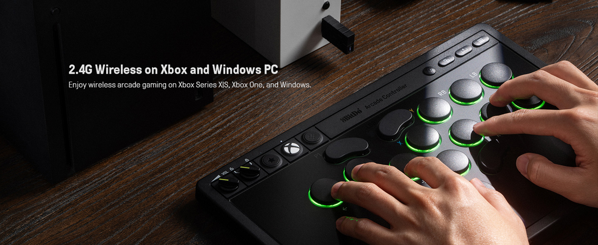8BitDo All-button Arcade Controller for Xbox Series Detail