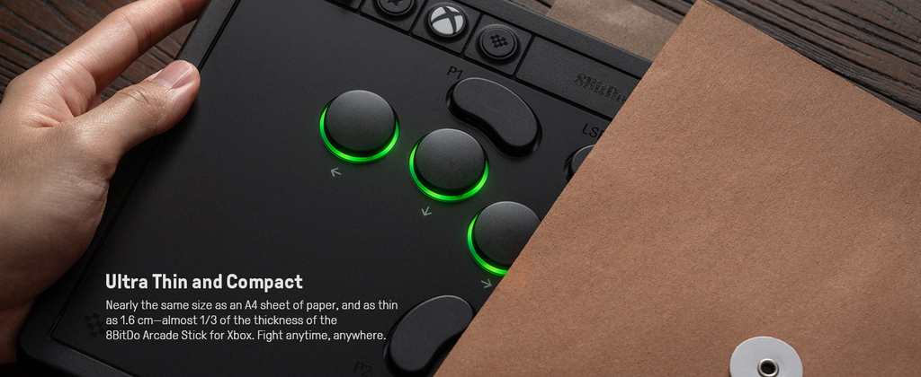 8BitDo All-Button Arcade Controller for Xbox Series X|S, Xbox One & PC
