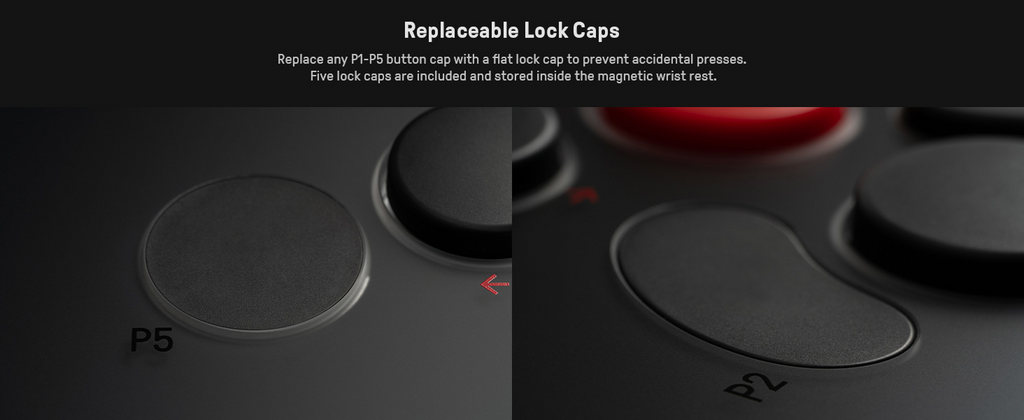 8BitDo All Button Arcade Controller Pro Detail