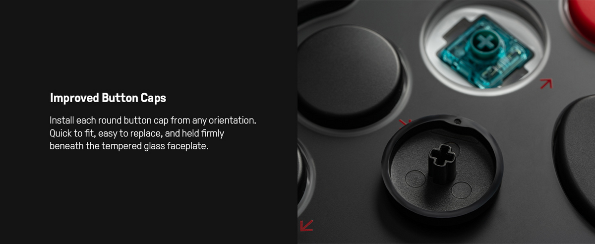 8BitDo All Button Arcade Controller Pro Detail