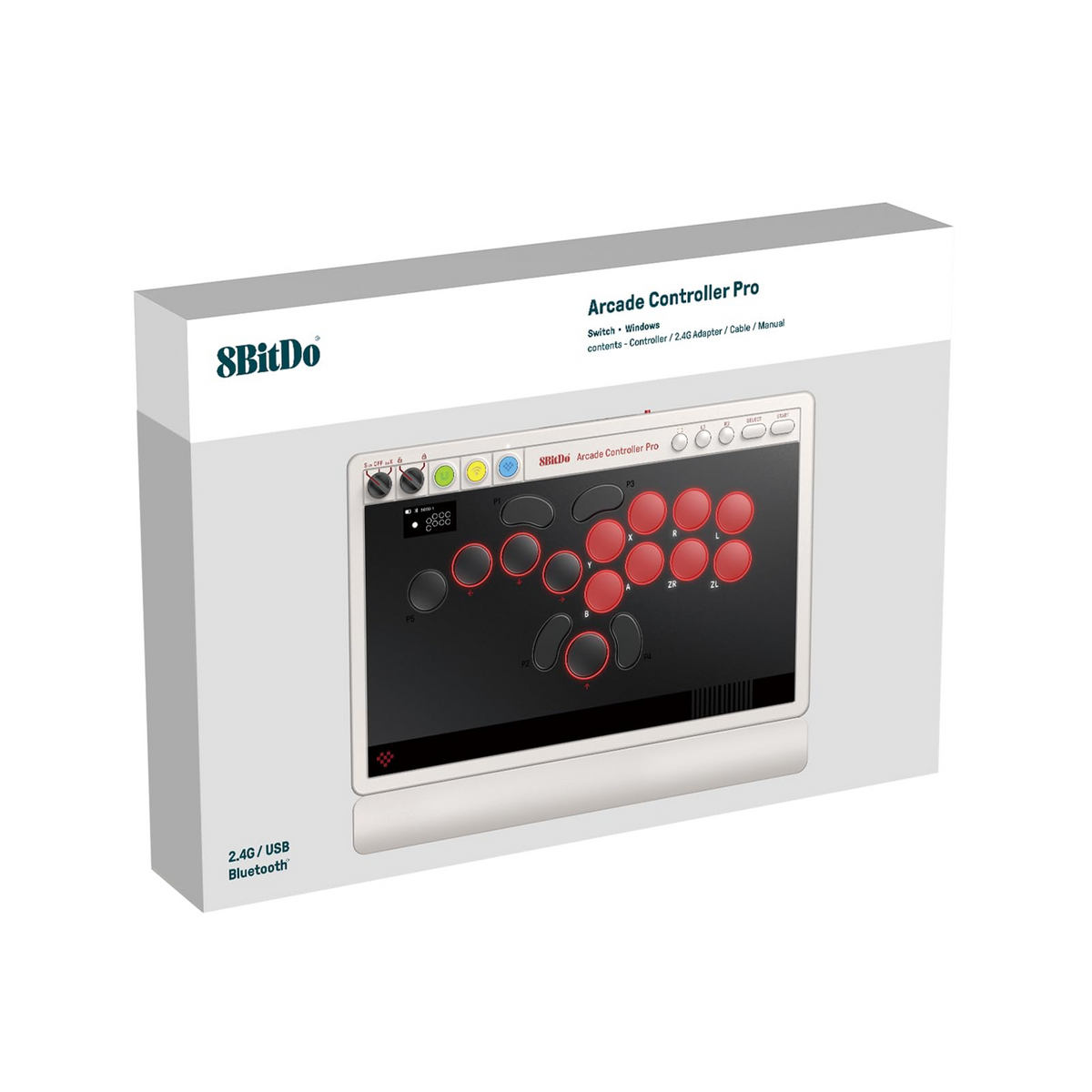 8BitDo All Button Arcade Controller Pro N Edition Pack