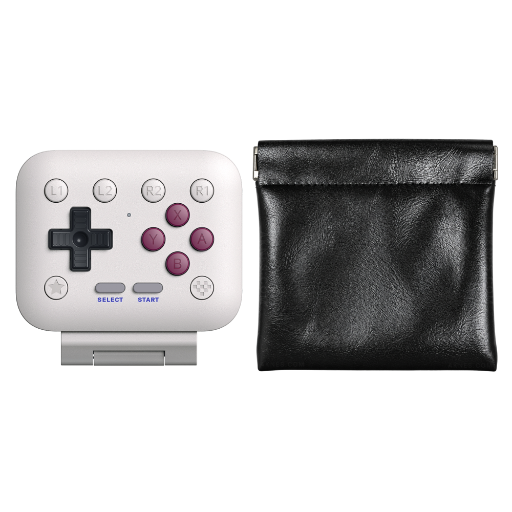 8BitDo FlipPad Mobile Gaming Controller with Automatic Closing Small Portable Bag (Black - Preorder Shipping at the end of September)
