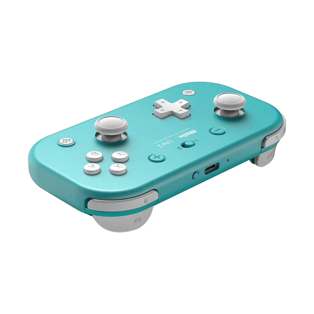 8BitDo Lite 2 Blutooth Gamepad Turquoise Side