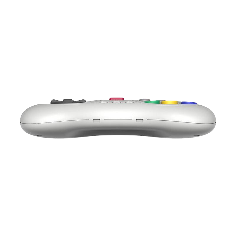 8BitDo M30 2.4G Controller for Sega Genesis Mini White Bottom