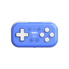 8BitDo Mircro Bluetooth Gamepad Blue Front
