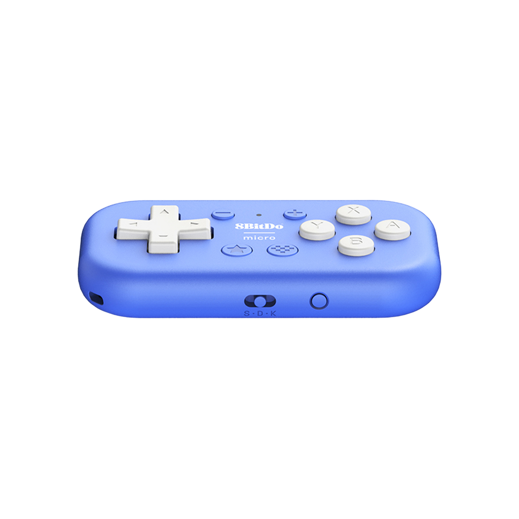 8BitDo Mircro Bluetooth Gamepad Blue Underside