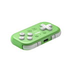 8BitDo Mircro Bluetooth Gamepad Green Front Angled
