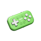 8BitDo Mircro Bluetooth Gamepad Green Front Strabismus