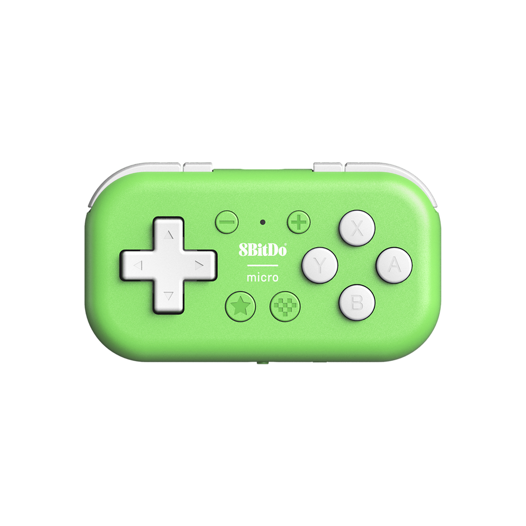 8BitDo Mircro Bluetooth Gamepad Green Front