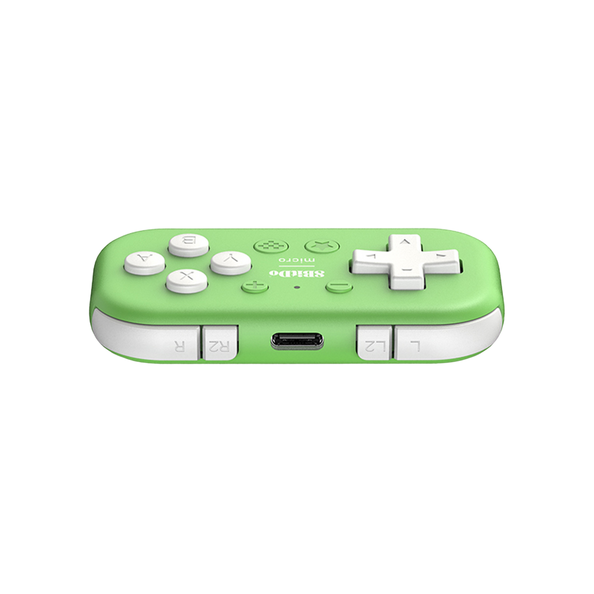 8BitDo Mircro Bluetooth Gamepad Green Top
