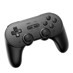 8BitDo Pro2 Bluetooth Controller Black Front Strabismus