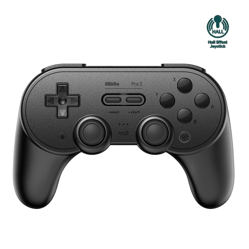 8BitDo Pro2 Bluetooth Controller Black Front