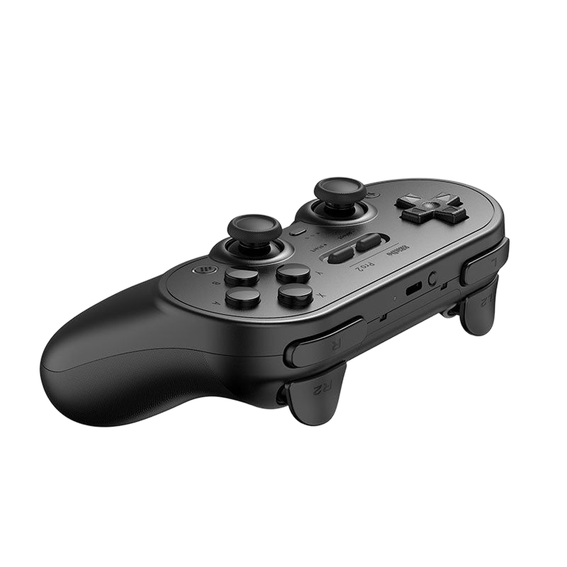 8BitDo Pro2 Bluetooth Controller Black Side