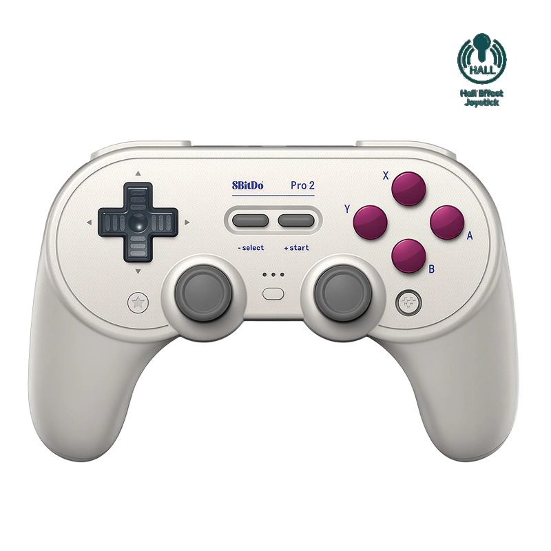 8BitDo Pro 2 Bluetooth Gamepad - Hall Effect Joystick (80GK)