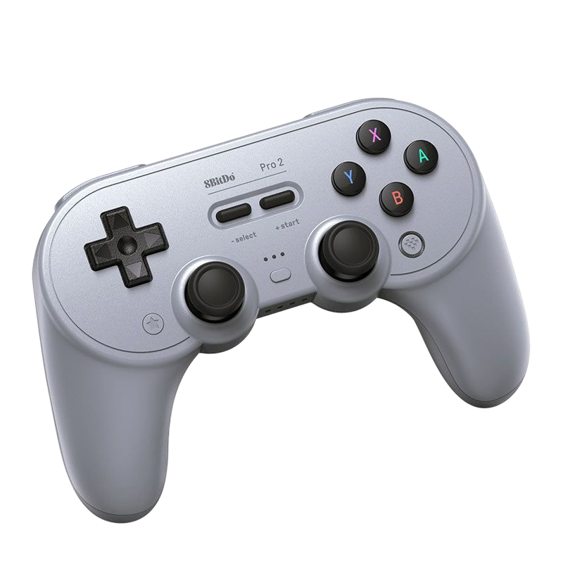 8BitDo Pro2 Bluetooth Controller Gray
 Front Strabismus