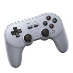 8BitDo Pro2 Bluetooth Controller Gray
 Front Strabismus