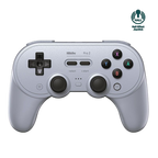 8BitDo Pro2 Bluetooth Controller Gray Front