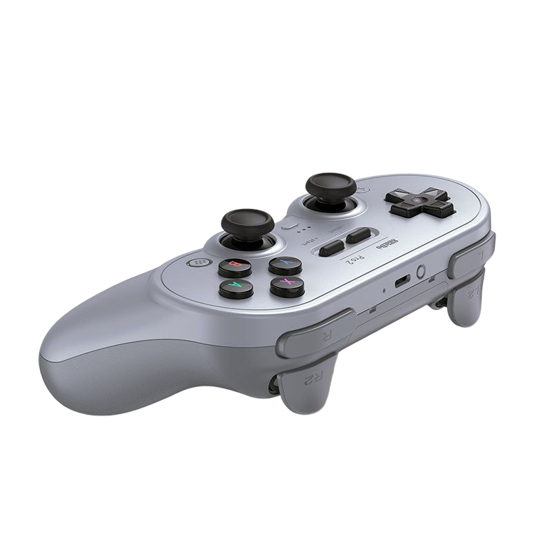 8BitDo Pro2 Bluetooth Controller Gray Side