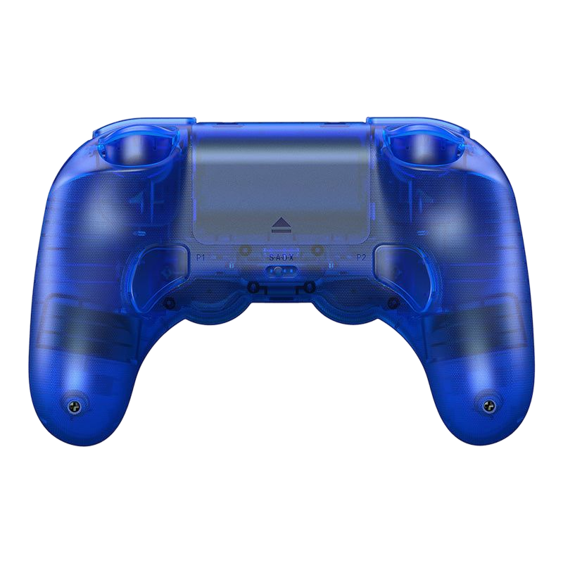 8BitDo Pro2 Bluetooth Controller Transparent Blue Back