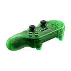 8BitDo Pro2 Bluetooth Controller Transparent Green Side