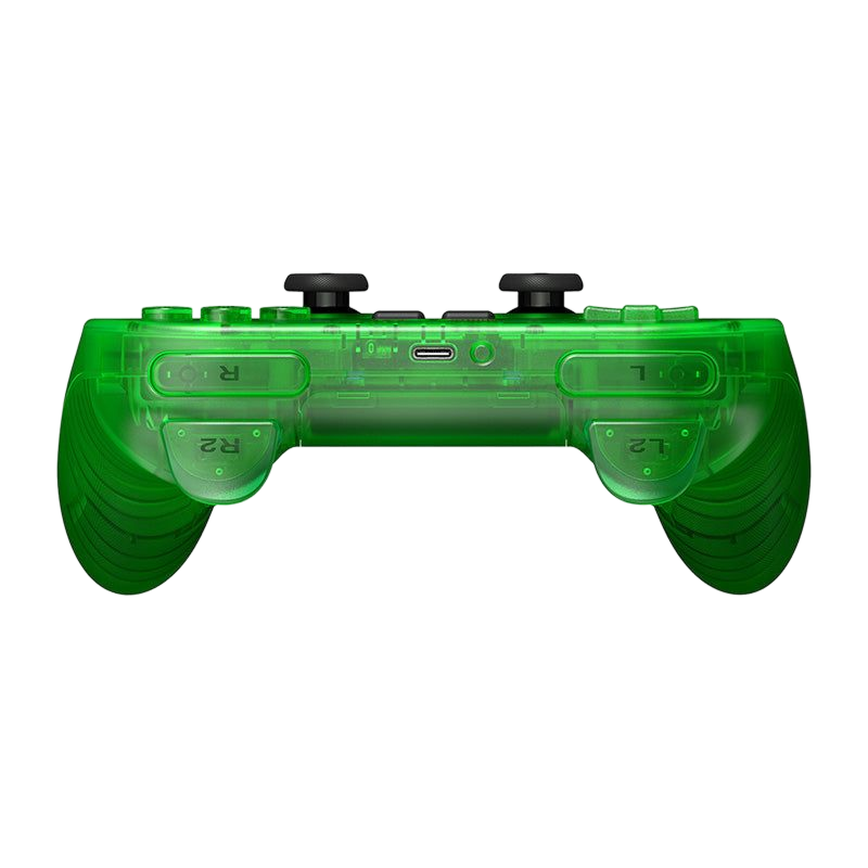 8BitDo Pro2 Bluetooth Controller Transparent Green Top