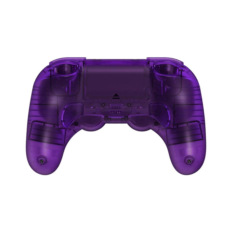 8BitDo Pro2 Bluetooth Controller Transparent Purple Back