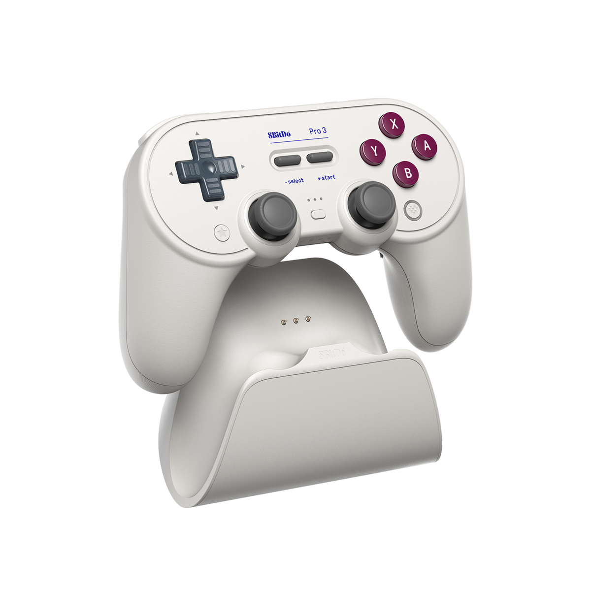 8BitDo Pro3 Blutooth G Classic Controller and Charging Dock