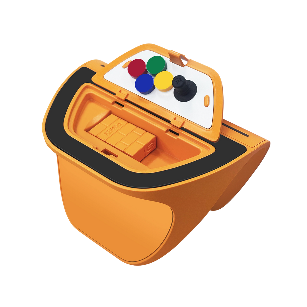 8BitDo Pro3 Blutooth Orange Controller  Adpater Placement