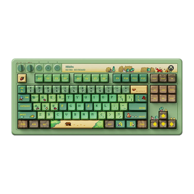 8BitDo Retro 87 Mechanical Keyboard Front